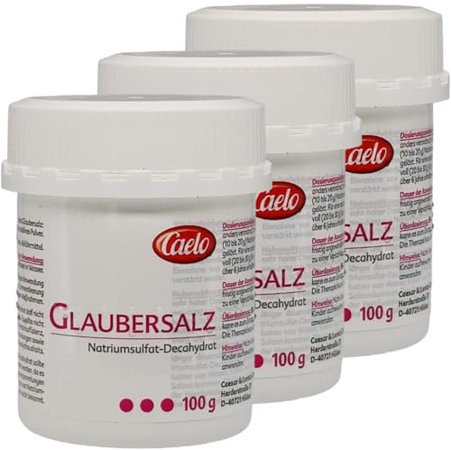GLAUBERSALZ 3x 100g I salinisches Abführmittel I Darmentleerung I Verstopfung I mit Pharma Perle give-away