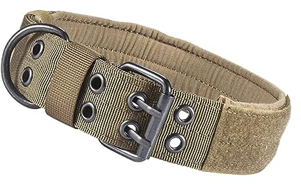 BUGUUYO Hundehalsband Aus Nylon Mit Metallschnalle 5-stufige Größenverstellung Halsband Für Bis Große Hunde
