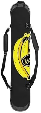 BUUNHI Skitasche 135-160 cm Skifahren Snowboard Tasche Snowboard Rucksack Abdeckung Knödel Haut Tragbare Ski Board Tragetasche Skisack(Yellow,140 * 30cm)