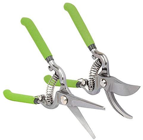KHYTEBV Tijeras de podar y Tijeras para césped Herramientas de podar Tijeras de podar de Mano Cada Familia