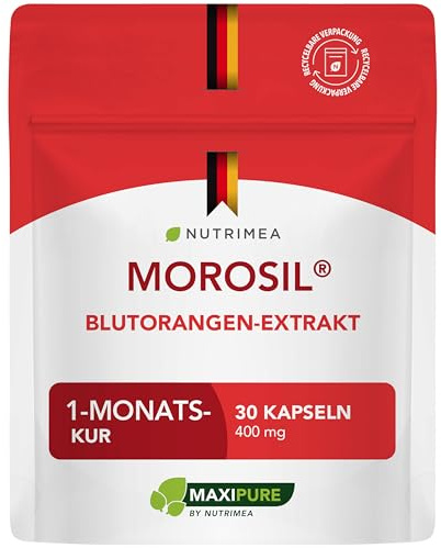 Morosil® | 400 mg | Extrait d’Orange Moro Breveté