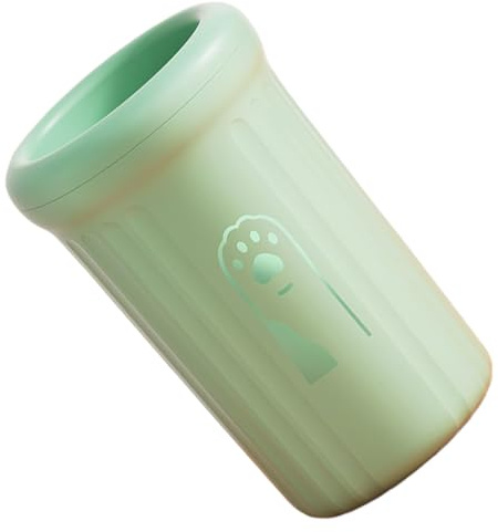 Hunde-Fußwascher, Fußreinigungstasse, tragbare -Badewanne, Pfotenwascher mit weichen Borsten für alle Rassen, tägliche Fellpflege, Reisen, Camping, Roadtrip