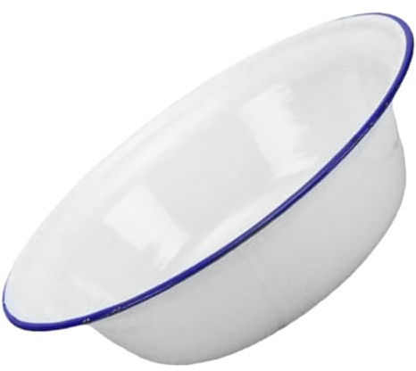 TOYANDONA Teglia per Crostate in Smalto Robusto Stampo Profondo per Forno Design Vintage Classico Resistente e Sicuro per Dolci per Torte e Arrosti