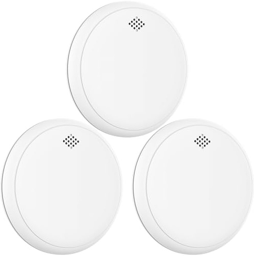 Aroha Safety Pro Mini Brandvarnare med 10 års Batteri - Rökdetektor, Brandlarm