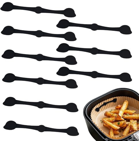 9 Piezas Imanes Air Fryer para Papel - Imanes Evitan que se Resbale y se Queme, Sin BPA, Accesorios Airfryer