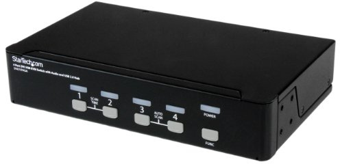 StarTech.com StarView 4-Port DVI USB KVM Switch