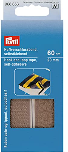 PRYM Klettverschluss selbstkl.GRAU (50cm) SB-Karte
