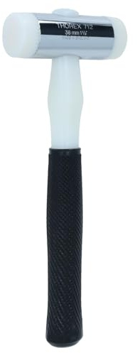 Il Thor 38mm 712 Nylon di fronte lavorare vetri perline di vetro martello Mallet TE345