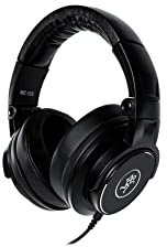 Mackie MC-150 Professional Over-Ear Closed-Back Headphones With 50mm Transducers for Studio Monitoring, DJs, Content Creation and Home Listening