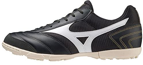 Mizuno Unisex's MRL Sala Club Tf Fußballschuh, Schwarz, Austernweiß, 44 EU