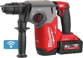 Martillo combinado M18 ONEFHX-552X 2.5J 4933478504 con 2 baterías de alto rendimiento de 5.5 Ah, cargador en caja HD