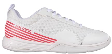 Salming Viper SL (White) Women's Squash Shoes (1233062-0707) 9.5