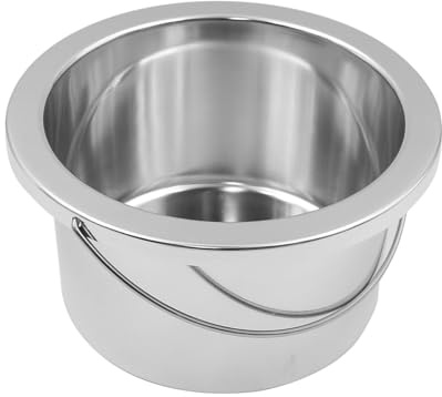 CENPEK Pot de Cire de 100 mm, Pot intérieur de Fusion de Chauffe-Cire, Pot de Cire réutilisable, Bol de Remplacement pour Chauffe-Cire pour Machine à épiler de 500 ML