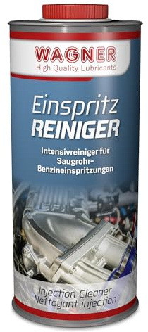 WAGNER Einspritzreiniger Motorreiniger Für 2-& 4-Takt - Old-, Youngtimer & Boote | Additiv Entfernt Ablagerungen in Einspritzdüsen, Brennraum & Ventilen | 1 Liter Injektor Reiniger