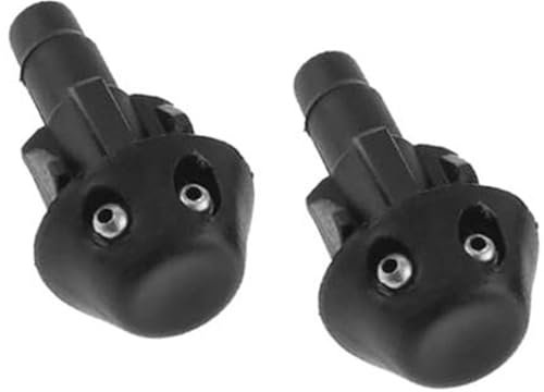 Scheibenwaschdüsen, MKVAXR, for Peugeot, 106 205 206 306 506 2 Stück 643871 ABS Autofenster Windschutzscheibe Frontscheibe Wischer Waschanlage Strahldüsen Wasserspray