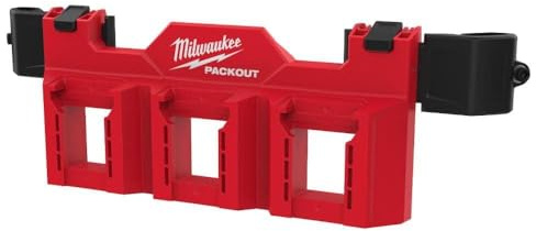 Milwaukee ELEKTRISCH - PACKOUT Werkzeugkoffer M18 Batterie-Rackbefestigung