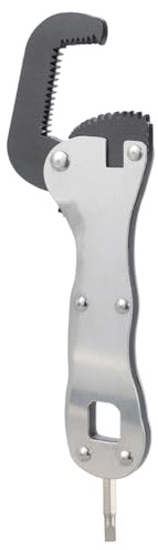Guaber Chiave inglese 2 in 1 in miniatura testardo strumento morsa regolabile portatile chiave di regolazione