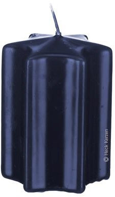Sternkerzen Schwimmkerzen in Dunkelblau 3,5 x 6 cm (16 Stück)