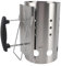 Encendedor de Chimenea de Acero Inoxidable, Barril de Arranque de Carbón Portátil, Eficiente para Barbacoa, Camping, Picnic, Ideal para un Encendido Rápido y Uniforme de Carbón