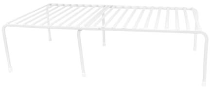 Soporte de metal para encimera, estante de almacenamiento de cocina, organizador de gabinete, ahorro de espacio, estante de esquina para sartenes, utensilios de cocina
