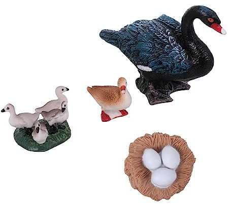 TOYANDONA Ensemble de Figurines d'animaux en Plastique, 1 Set, Éducatif | Modèles à Formes Variées, Matériel Pédagogique pour Garçon et Filles, Usage Jardin, Accessoires Photo, Décorations