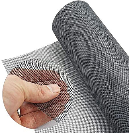 Premium Grey Insect Mesh for Windows & Doors – 1.2m Wide, Fibreglass Screen by The Meter – Fly, Mosquito & Bug Protection – Durable, Breathable & Easy to Install sold by the meter