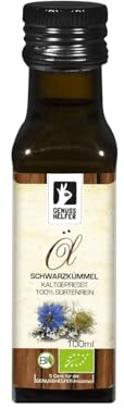 Bremer Gewürzhandel Schwarzkümmelöl BIO, kaltgepresst, Black Seed Oil Speiseöl für Salate, 100ml