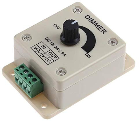 Aftertech® 24v 4a DIMMER DI POTENZA AMPERE POTENZIOMETRO RESISTENZA VARIABILE PER LED B6D3