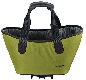 Racktime Tubus Carrier Systems GmbH Unisex – Erwachsene Agnetha 2.0 Tasche, Grün, One Size