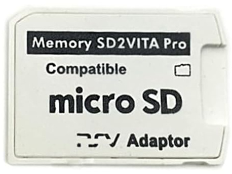 MODJUEGO Version 5.0 SD2 Vita Speicherkartenadapter für PS Vita Game Card1000/2000 3.60 Systemzubehör
