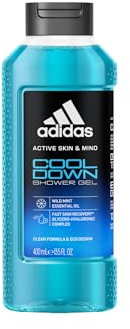 adidas Active Skin & Mind Cool Down Shower Gel, Herren-Duschgel, 400 ml