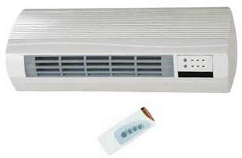 1PEZZO TERMOVENTILATORE A PARETE 2000W CM.50 CON TIMER E TELECOMANDO - misure cm.50x19x11h.