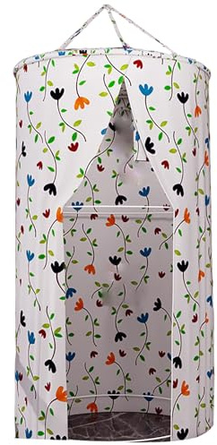 Pop-Up-WC-Zelt (80 x 200 cm), Camping-Dusche, Sichtschutz, oberer Haltegurt, tragbare Umkleidekabine für den Außenbereich, zum Umziehen und Duschen