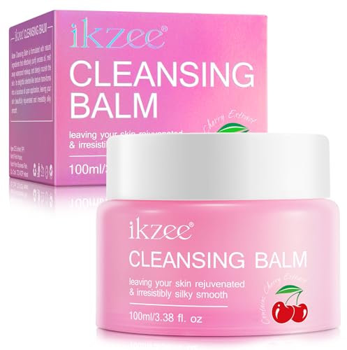 Balsamo Detergente per il Trucco, Detergente Viso e Struccante, Detergente Naturale per Pori Profondi, Con Vitamina C, E & Estratti Botanici, Idratare la Pelle, Adatto a Tutti i Tipi di Pelle, 100ML