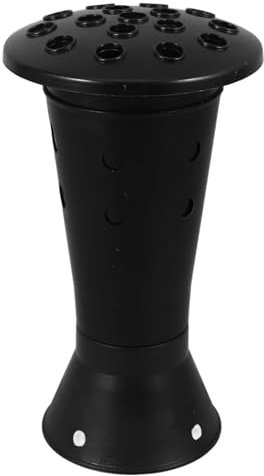 ULDIGI Jarrón Funerario De Cementerio Duradero Florero para Tumba Decoración con Conos De Flores