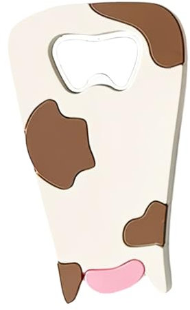 Cabilock Flaschenöffner-magnet Magnetischer Bieröffner Für Kühlschrank Kühlschrankmagnet Flaschenöffner Aus Pvc Haftendes Kühlgeräte-dekor Geeignet Für Feiertage Und Familienfeiern