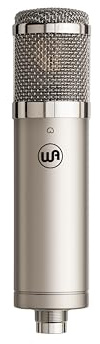 Warm Audio WA-47jr SE Large-Diaphragm Cardioid Condenser Microphone, Vintage-Inspired, Rich Analog Studio Sound for Vocals & Instruments, Nickel (XLR)