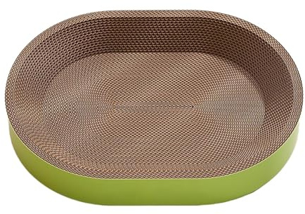 Kratzbrett - Kratzpappe | Schützt Möbel | Mehrzweck-Kätzchenbett | Kratzmatte | Katzenkratzschale Lounge Kratzsofa | Kratzlounge Katzenkratzer Katzenbett Für Möbelecken, Schlafzimmer, Wohnzimmer
