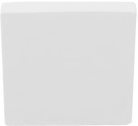 DOITOOL Placa de Yeso Cuadrada 10X10X16 CM para Esculpir Cerámica Herramienta Manual de Arcilla para DIY Base para Secado y Moldeado en Clases de Arte y Manualidades