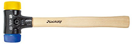 Martillo de cara blanda Safety blando/semiduro 832-15 60 SAFETY; Blau/Gelb