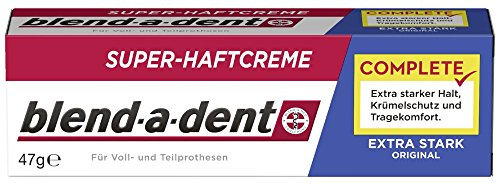 blend-a-dent Super Adhesive Cream Extra Strong, Pack of 3 (3 x 47 g)