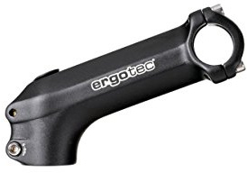 ergotec Unisex – Erwachsene Ahead-stængler -stilk karisma 25,4 / aluminium Al6061-t6, 20° Vorbau, Schwarz, 90 mm EU