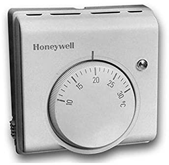 Honeywell t6360b1010 – Thermostat Analog Umwelt 230 V, SPDT, T/N, 10... 30 C, anticipador Thermo und Lampe, 88 X 88 X 50