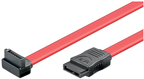 Wentronic CAK SATA 150-050 R/A Plug 0.50m - Cable SATA (Rojo)