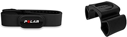 Polar H10+ Capteur de Fréquence Cardiaque - Bluetooth, Ant+, ECG/EKG - Émetteur Cardiaque Waterproof avec Ceinture Pectorale & t Vélo pour Montres de Sport Polar