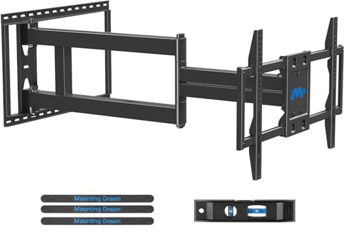 Mounting Dream Long Arm TV Wall Mount for 42-94 Inch TVs, 40'' Long Extension TV Mount Bracket with Swivel & Tilt, Full Motion Wall Mount Fits 16”,18”, 24” Studs, Max VESA 800x400mm, Up to 150lbs