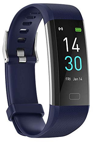 Activity Tracker Fitness Trackers Smart Watch with Body Temperature Heart Rate Blood Pressure Monitor IP68 Waterproof with Sleep Monitor Calorie Step Counter for Women Men
