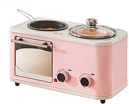 Horno Horno Microondas Solo en Interior Esmaltado Silver Tact Horno Halógeno de Convección Premium Cocina Teppanyaki Maker Mini Horno con Control de Temperatura Ajustable Estético y práctico