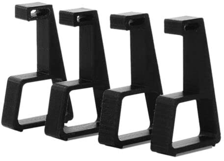 para PS4 Accesorios Soporte 4PCS Horizontal Soporte Juego Consola Pies de refrigeración para PS4 Slim/Pro Máquina de Juegos Base Soporte (para PS4(Old Model))