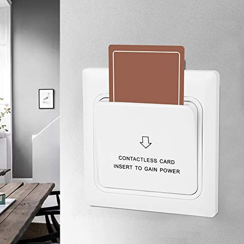 Key Card Switch, Power Switch, Power Key Card Sensor for Hotel Energy Saving,Support Id Card, T5557 Card, 4150 Card, For 125k Frequency Induction Card